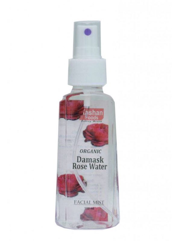 Organic Damask Rose Water Kashan Foods